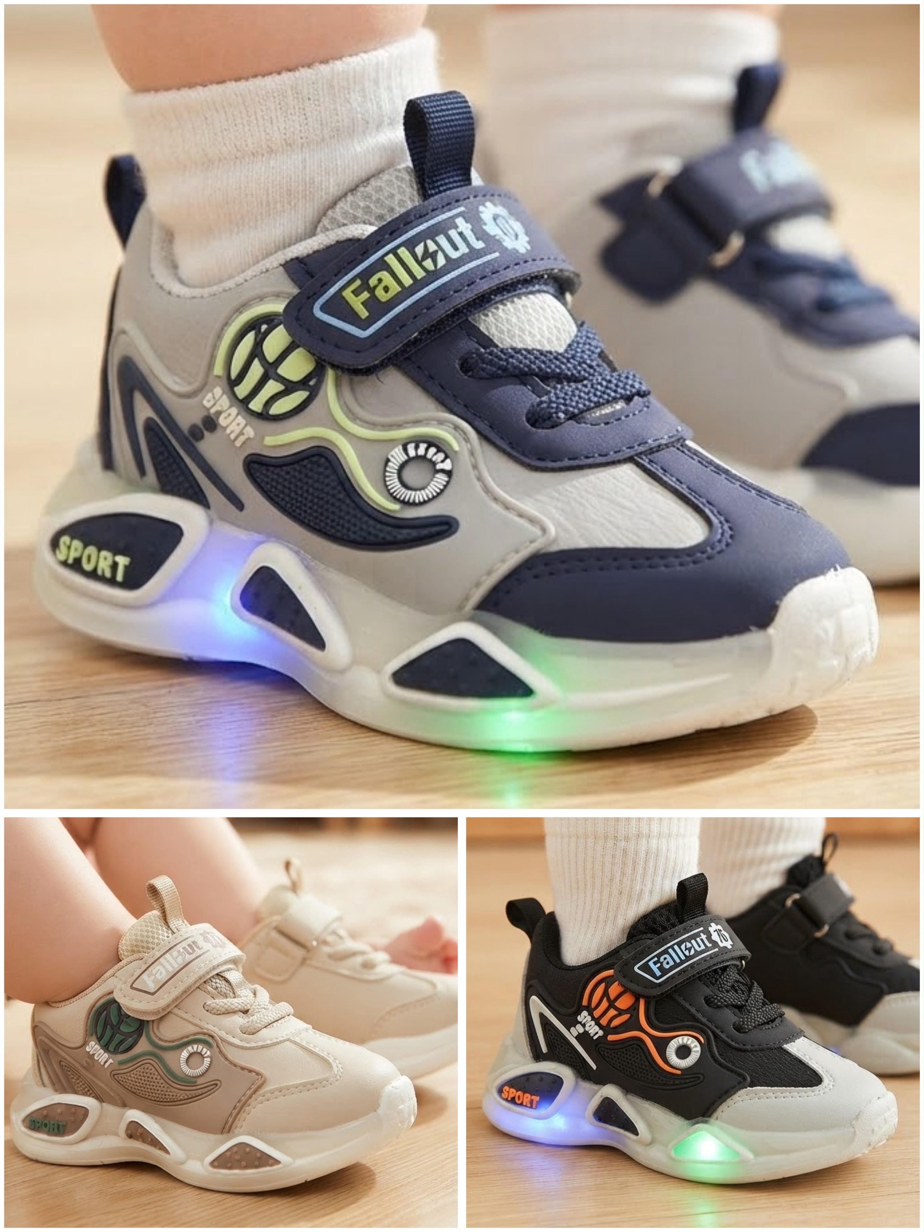 TurboGlow Sport LED Sneakers