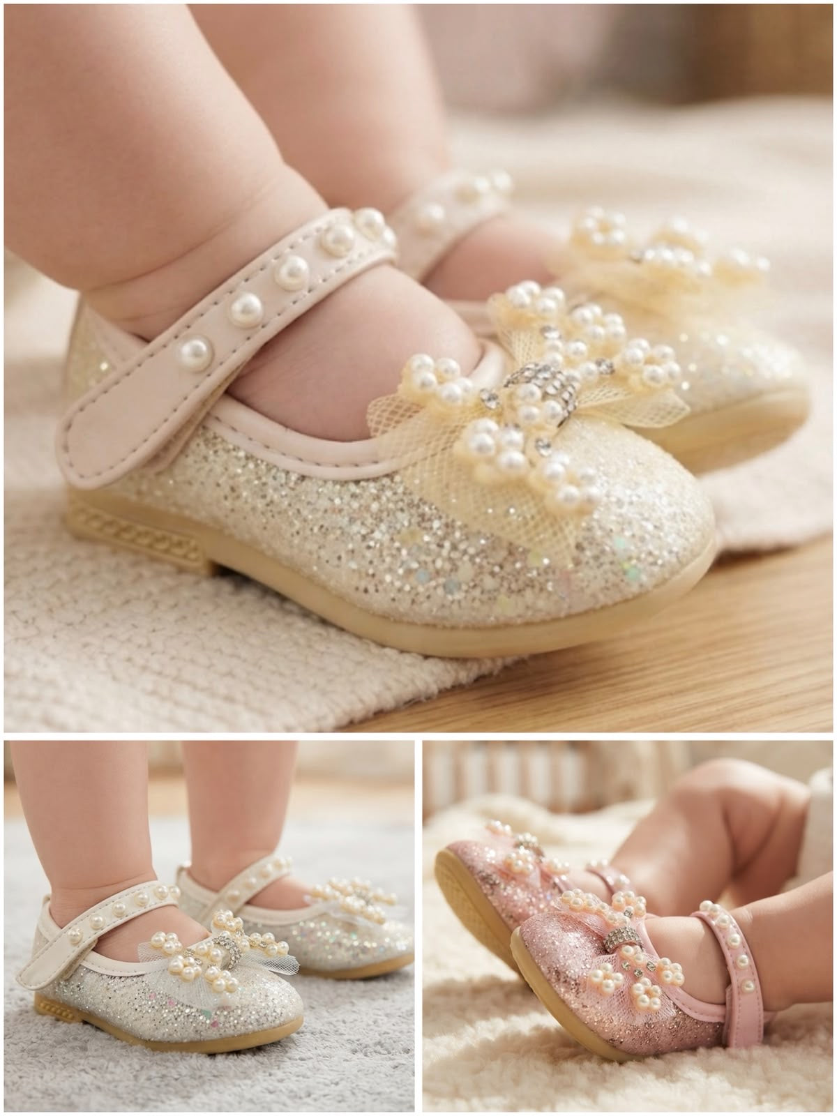Pearl Princess Sparkle Shoes