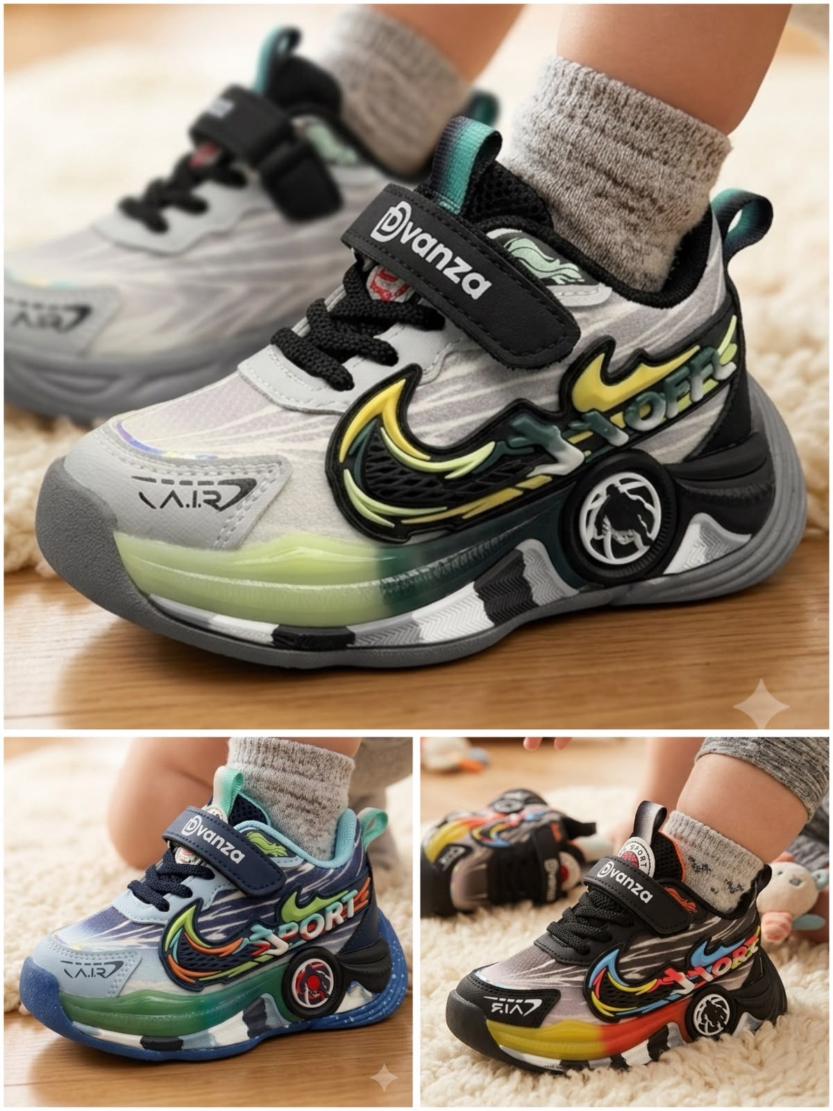 Turbo-X Boys Sports Sneakers
