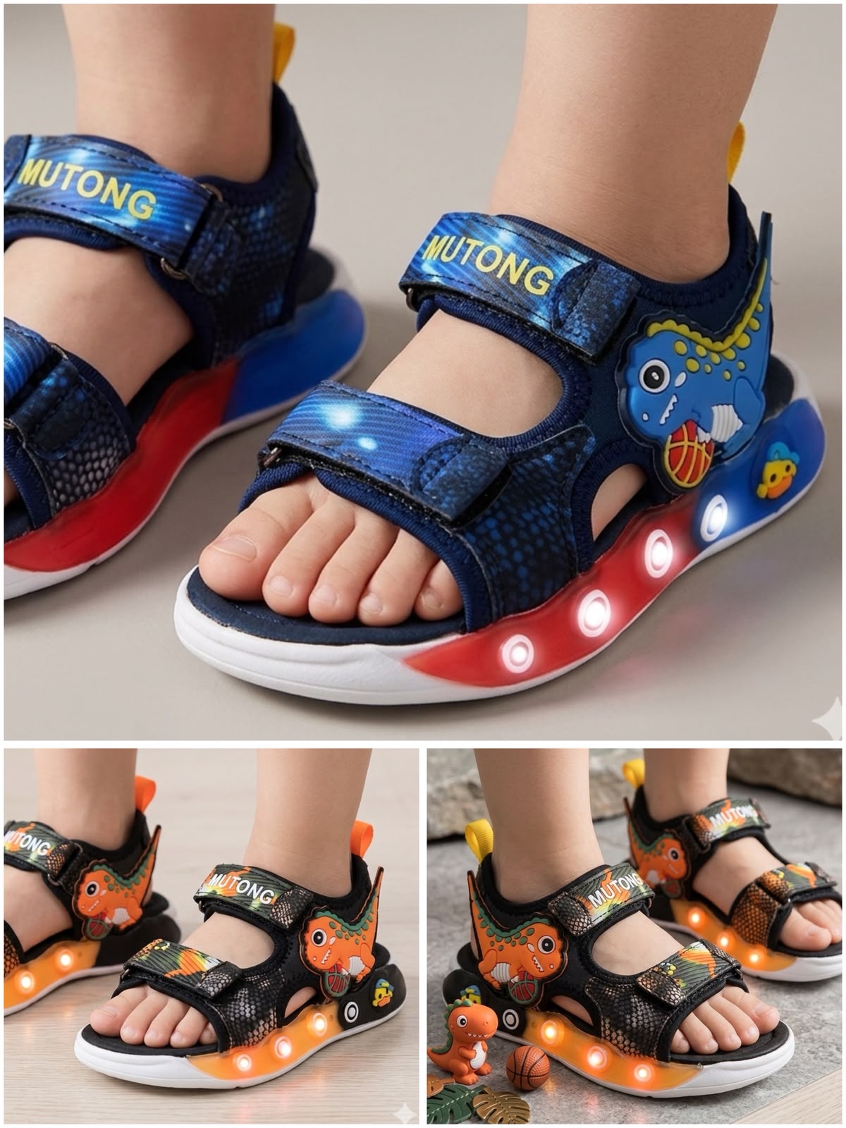 Dino Dunk Sandles
