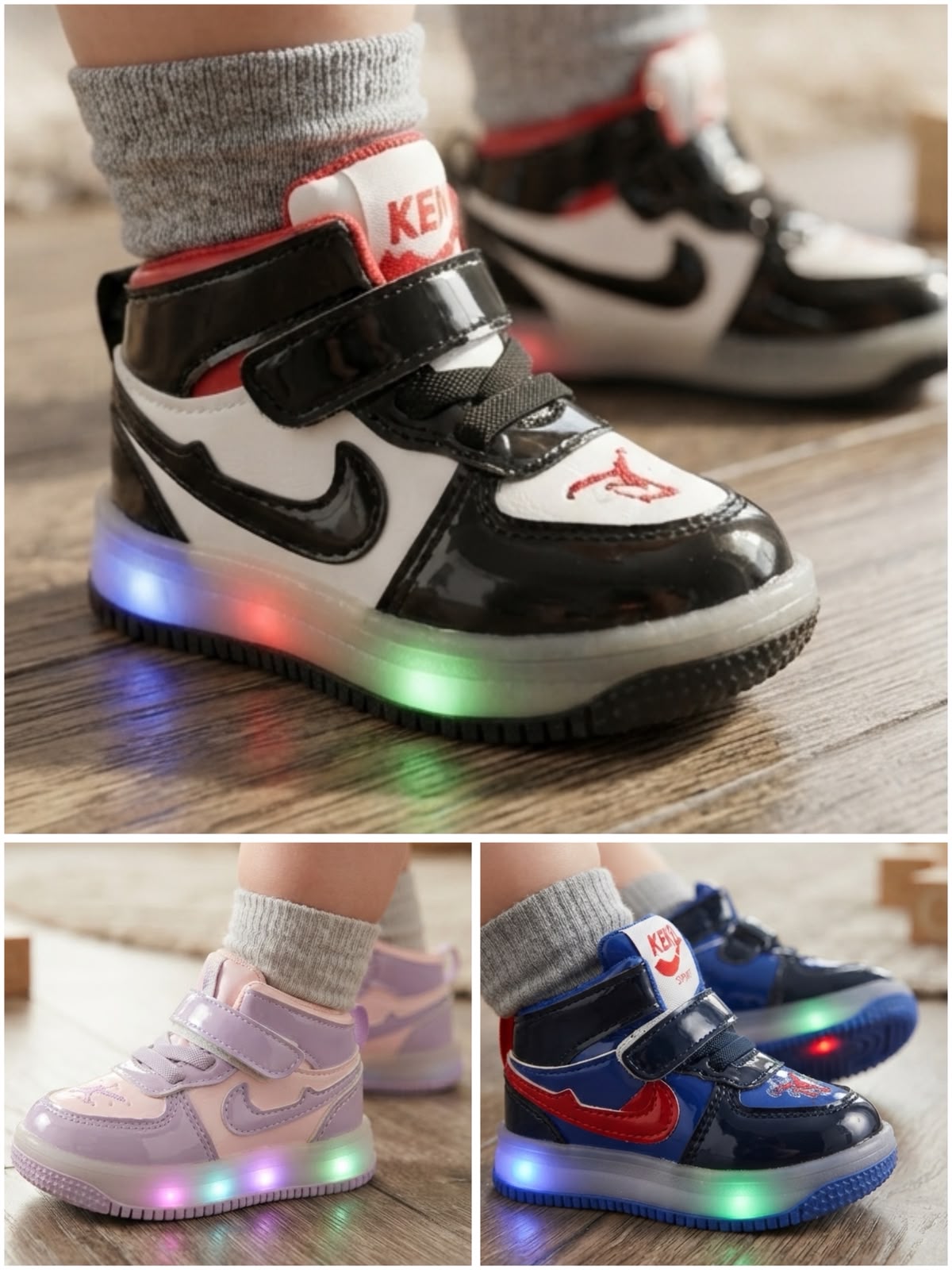 Bold LED High-Tops