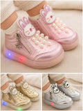Sparkle Bunny LED Sneakers