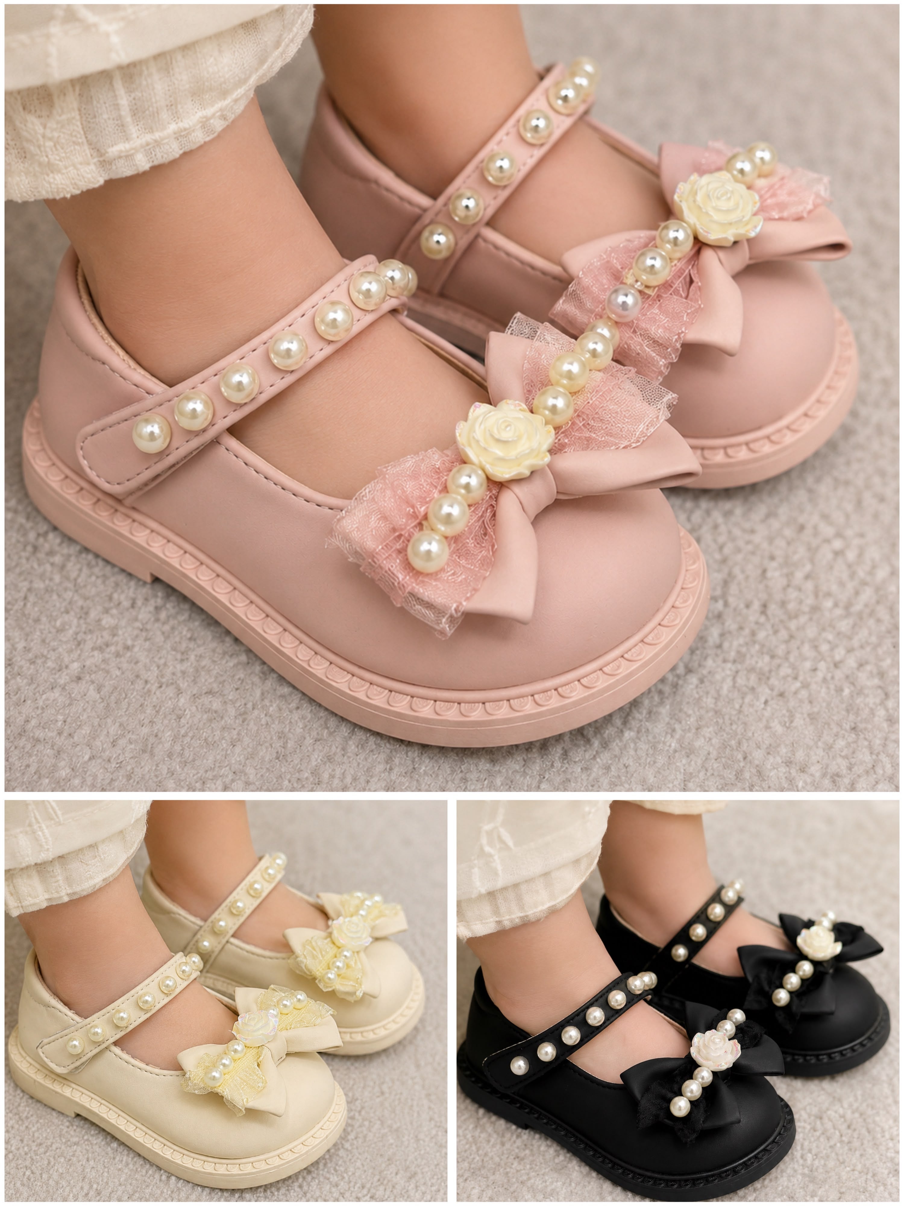 Pearl Blossom Mary Janes