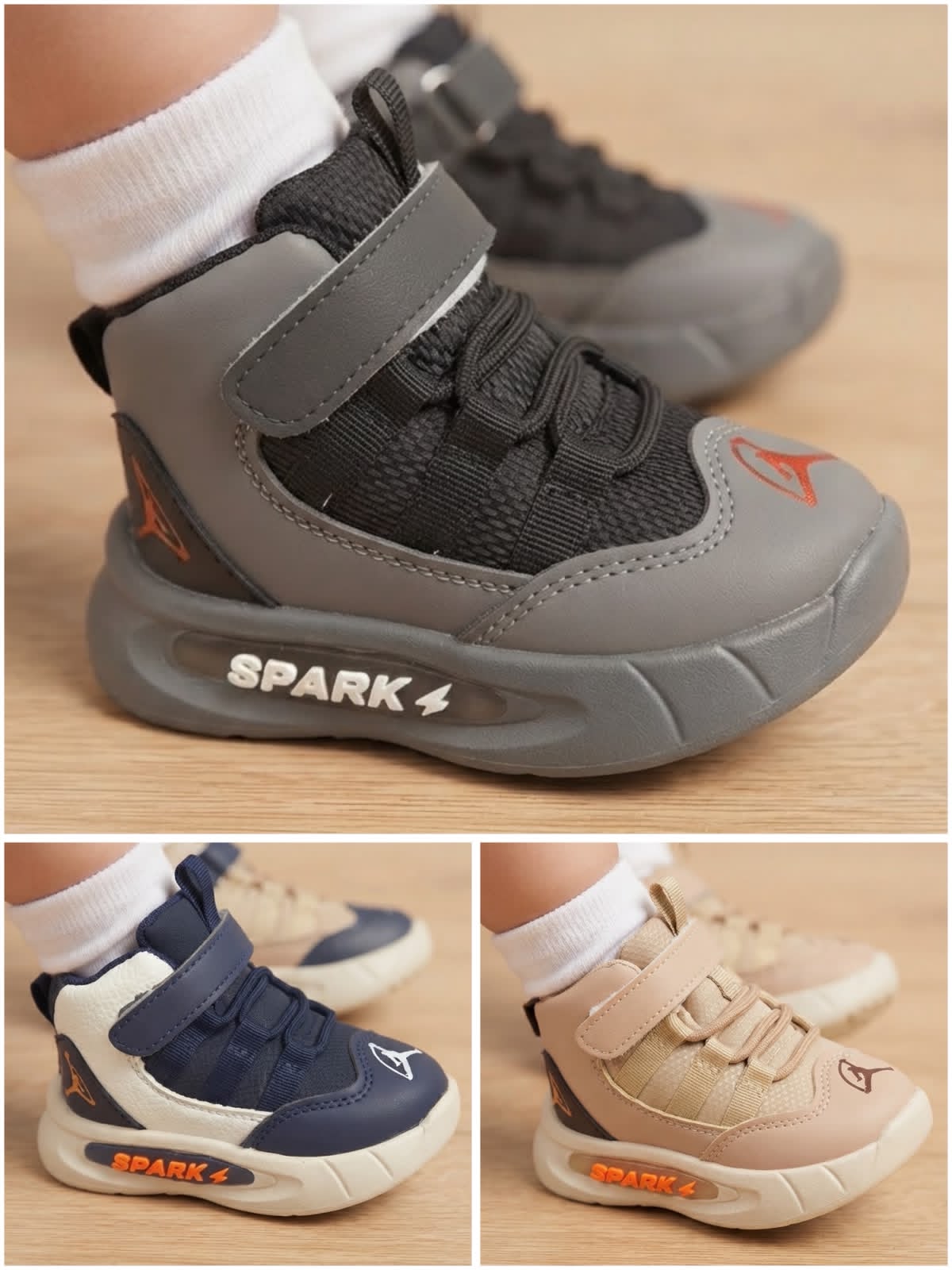 Spark High-Top Sneakers