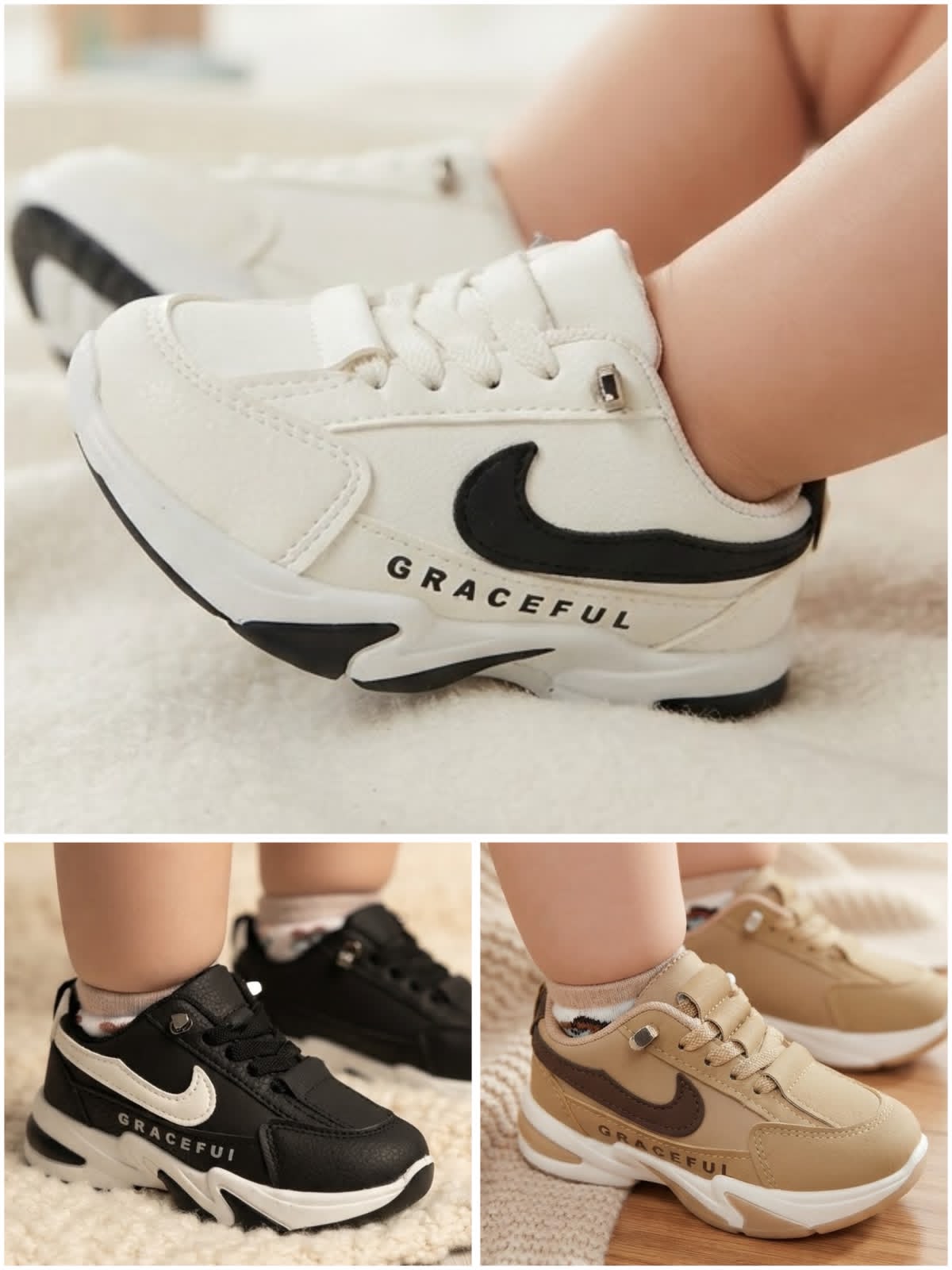 Graceful Kids Sport Sneakers