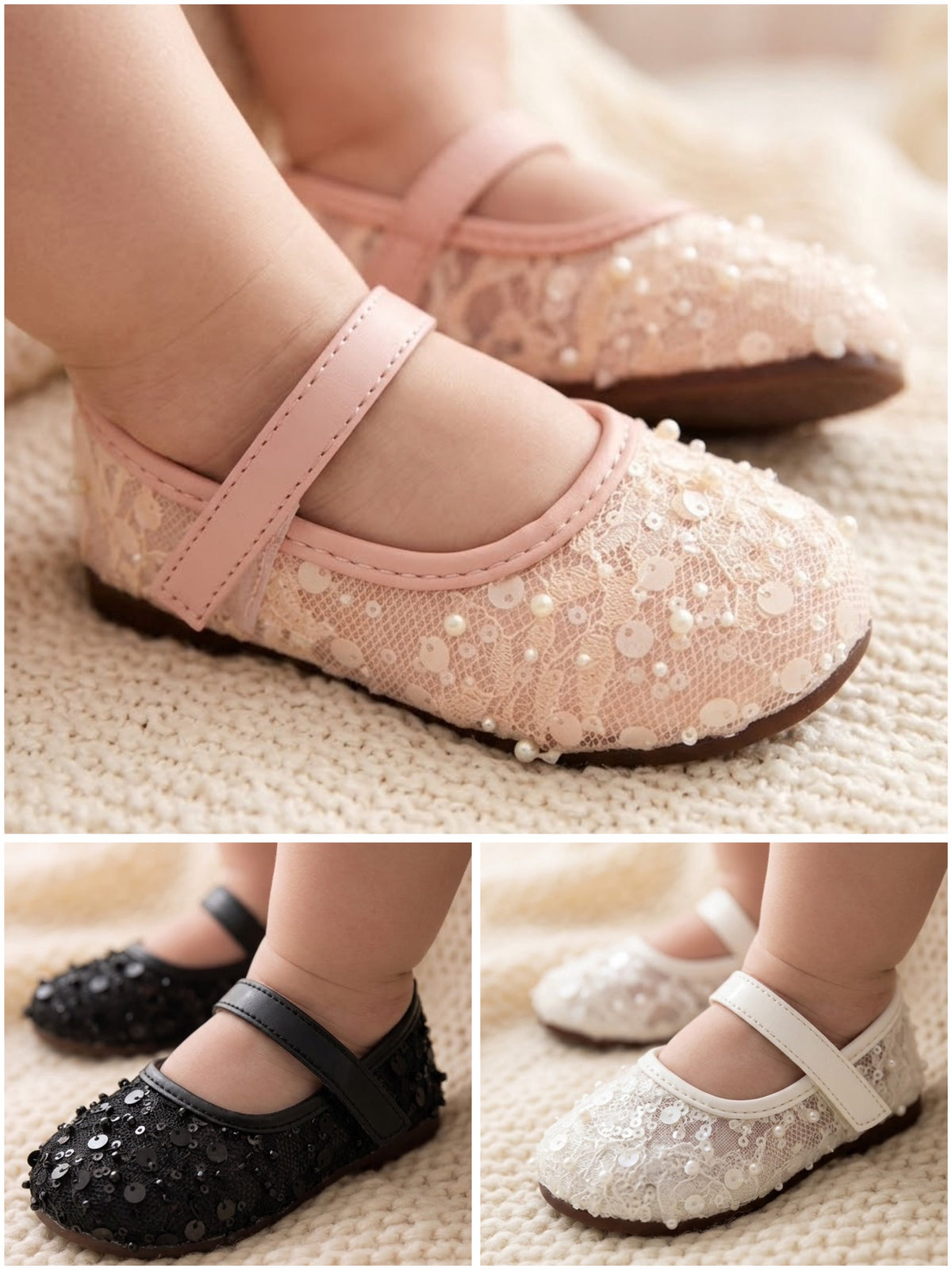 Enchanted Pearl Girls Pumps